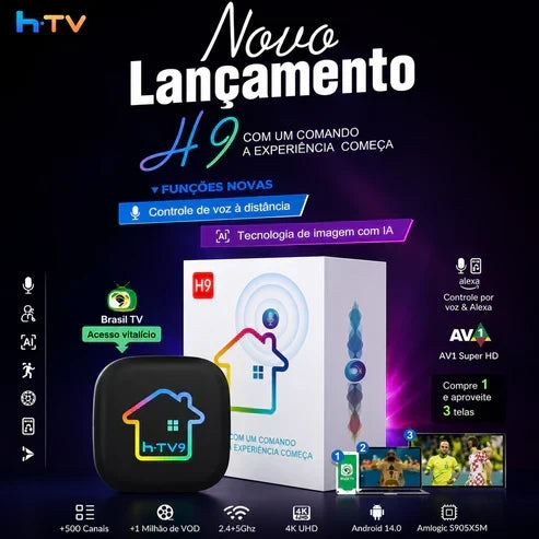 HTV H9 4K ULTRA HD